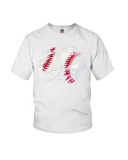 BASEBALL grunge shirt Youth T-Shirt tile