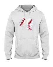BASEBALL grunge shirt Hooded Sweatshirt tile