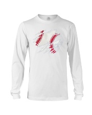 BASEBALL grunge shirt Long Sleeve Tee tile