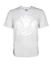 baseball you're killin me smalls V-Neck T-Shirt tile