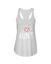 baseball aunt shirt shirt Ladies Flowy Tank tile