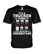 Its A Trucker Thing You Wouldnt Understand T Shir V-Neck T-Shirt thumbnail