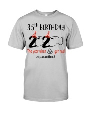 Toilet Paper Quarantined 1985 35th Birthday Classic T-Shirt front