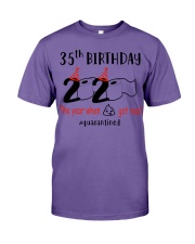 Toilet Paper Quarantined 1985 35th Birthday Premium Fit Mens Tee tile