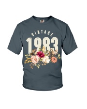 Vintage Flower 1983 Youth T-Shirt tile