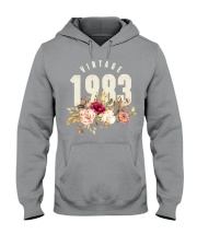 Vintage Flower 1983 Hooded Sweatshirt tile