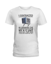 I Contracted Legionnaires Disease T Shirt Ladies T-Shirt tile