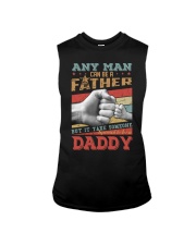 Family Any Man Can Be A Father Sleeveless Tee tile