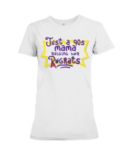 Family Just A 90s Mama Premium Fit Ladies Tee tile
