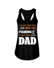 Being A Dad Fishing Shirt HQ Ladies Flowy Tank tile