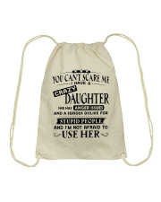 Family I Have A Crazy Daughter SANG Drawstring Bag tile