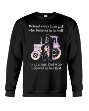 Family Farmer Dad Believes Crewneck Sweatshirt tile