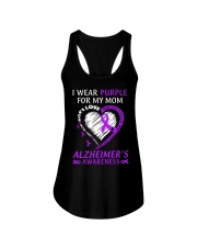 Family Purple Alzheimer's Ladies Flowy Tank tile