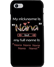 Family My Nickname Is Nana Phone Case tile