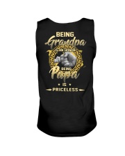 Being PaPa is Priceless Gold Unisex Tank tile
