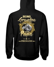 Being PaPa is Priceless Gold Hooded Sweatshirt tile