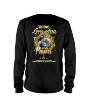 Being PaPa is Priceless Gold Long Sleeve Tee tile