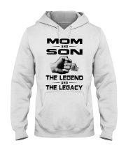 Family Mom And Son The Legend And The Legacy Hooded Sweatshirt tile