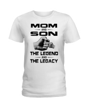 Family Mom And Son The Legend And The Legacy Ladies T-Shirt tile