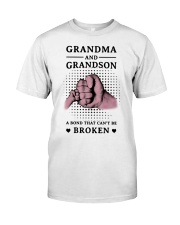 Family Grandma And Grandson Classic T-Shirt front