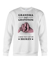 Family Grandma And Grandson Crewneck Sweatshirt tile
