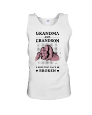 Family Grandma And Grandson Unisex Tank tile