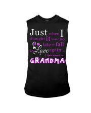 Family I Became A Grandma Sleeveless Tee tile