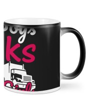 Silly Boys Trucks Are For Girls Mugs tile