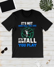 Volleyball how-tall-you-are Classic T-Shirt lifestyle-mens-crewneck-front-17