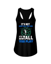 Volleyball how-tall-you-are Ladies Flowy Tank thumbnail
