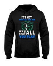 Volleyball how-tall-you-are Hooded Sweatshirt thumbnail