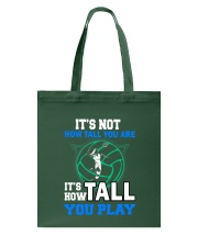 Volleyball how-tall-you-are Tote Bag thumbnail