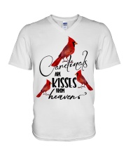 Bird Kisses From Heaven PM4679 V-Neck T-Shirt tile