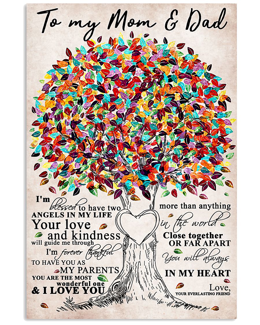 To My Mom and Dad 11x17 Poster