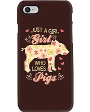 Just A Girl Who Loves Pigs Phone Case thumbnail