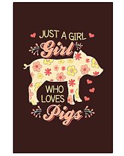 Just A Girl Who Loves Pigs 11x17 Poster thumbnail