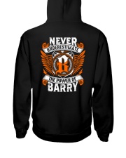 NEVER UNDERESTIMATE THE POWER OF BARRY Hooded Sweatshirt thumbnail