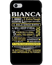 Bianca - Sweet Heart And Warrior Phone Case thumbnail