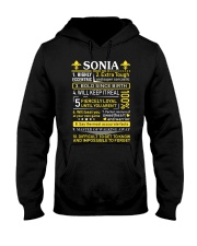 Sonia - Sweet Heart And Warrior Hooded Sweatshirt thumbnail