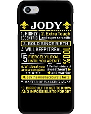 Jody - Sweet Heart And Warrior Phone Case thumbnail