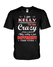 Kelly - My reality is just different than yours V-Neck T-Shirt thumbnail