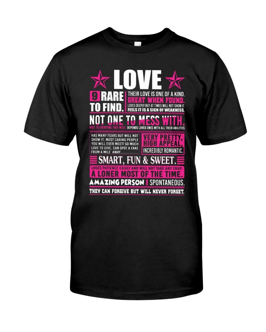 LOVE - 9 RARE TO FIND Classic T-Shirt