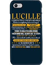 LUCILLE - COMPLETELY UNEXPLAINABLE Phone Case thumbnail