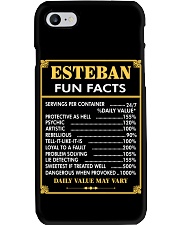 Esteban fun facts Phone Case thumbnail