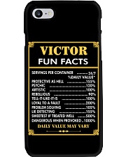 Victor fun facts Phone Case thumbnail