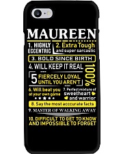 Maureen - Sweet Heart And Warrior Phone Case thumbnail