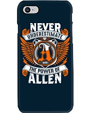 NEVER UNDERESTIMATE THE POWER OF ALLEN Phone Case thumbnail