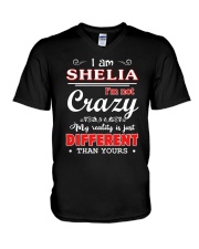 Shelia - My reality is just different than yours V-Neck T-Shirt thumbnail