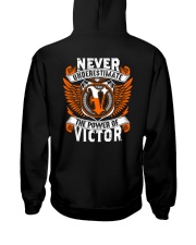 NEVER UNDERESTIMATE THE POWER OF VICTOR Hooded Sweatshirt thumbnail