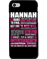 HANNAH - 9 RARE TO FIND Phone Case thumbnail